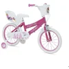 Image de Bicyclette - Disney Principesse - 16 pouces - Rose - Inclus : panier et roulettes stabilisatrices