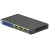 Image de NETGEAR NETGEAR GS524PP - Commutateur - non géré - 24 x 10/100/1000 (PoE+) - de bureau, Montable sur rack - PoE+ (300 W) - CA 100 - 230 V