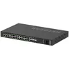 Image de NETGEAR M4250-26G4F-PoE+ - Commutateur - C3 - Géré - 24 x 10/100/1000 (PoE+) + 2 x 10/100/1000 + 4 x 1000Base-X SFP - flux d'air côte à côte - Montable sur rack - PoE+ (300 W)
