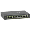 Image de NETGEAR Plus GS308EP - Commutateur - intelligent - 8 x 10/100/1000 (PoE+) - de bureau, fixation murale - PoE+ (62 W)