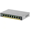 Image de NETGEAR Easy Smart GS108EP - Commutateur - C3 - intelligent - 8 x 10/100/1000 (PoE+) - de bureau, fixation murale - PoE+ (62 W)