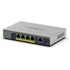 Image de NETGEAR Easy Smart GS105EP - Commutateur - C3 - intelligent - 1 x 10/100/1000 + 4 x 10/100/1000 (PoE+) - de bureau, fixation murale - PoE+ (63 W)