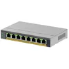 Image de NETGEAR Easy Smart GS108EPP - Commutateur - haute puissance - C3 - intelligent - 8 x 10/100/1000 (PoE+) - de bureau, fixation murale - PoE+ (123 W)