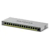 Image de NETGEAR Easy Smart GS116EPP - Commutateur - C3 - intelligent - 1 x 10/100/1000 + 15 x 10/100/1000 (PoE+) - de bureau, fixation murale - PoE+ (231 W)