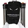 Image de Rrp neoguard evil eyes garde boue noir blanc 160 210 mm