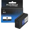 Image de PrintAbout huismerk Inktcartridge 963 (3JA26AE) Zwart Geschikt voor HP