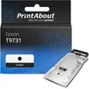 Image de PrintAbout huismerk Inktcartridge T9731 Zwart Hoge capaciteit Geschikt voor Epson