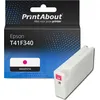 Image de PrintAbout huismerk Inktcartridge T41F340 Magenta Hoge capaciteit Geschikt voor Epson