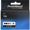 Image de PrintAbout huismerk Inktcartridge 746 (P2V78/79/80/81/82/83A) 6-kleuren Multipack Geschikt voor HP