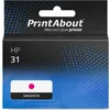 Image de PrintAbout huismerk Inktcartridge 31 (1VU27AE) Magenta Geschikt voor HP