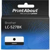 Image de PrintAbout huismerk Inktcartridge LC-527BK Zwart Geschikt voor Brother