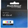 Image de PrintAbout huismerk Inktcartridge LC-22u xl (LC-22U) 4-kleuren Multipack Geschikt voor Brother