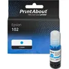 Image de PrintAbout huismerk Inktcartridge 102 (T03R240) Cyaan Geschikt voor Epson