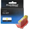 Image de PrintAbout huismerk Inktcartridge CLI-42Y Geel Geschikt voor Canon