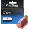 Image de PrintAbout huismerk Inktcartridge CLI-42PM Foto-magenta Geschikt voor Canon
