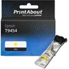Image de PrintAbout huismerk Inktcartridge T9454 Geel Hoge capaciteit Geschikt voor Epson