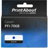 Image de PrintAbout huismerk Inktcartridge PFI-706B Blauw Hoge capaciteit Geschikt voor Canon