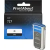 Image de PrintAbout huismerk Inktcartridge 727 (B3P24A) Grijs Hoge capaciteit Geschikt voor HP