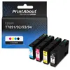 Image de PrintAbout huismerk Inktcartridge T7891/92/93/94 4-kleuren Multipack Geschikt voor Epson