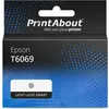 Image de PrintAbout huismerk Inktcartridge T6069 Licht licht-zwart Hoge capaciteit Geschikt voor Epson