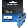 Image de PrintAbout huismerk Inktcartridge LC-426XLC Cyaan Hoge capaciteit Geschikt voor Brother