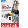 Image de SanDisk Cruzer Ultra Fit  Clé USB 32 GB noir SDCZ430-032G-G46 USB 3.2 (2è gén.) (USB 3.1)