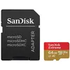 Image de Carte Mémoire SanDisk Extreme MicroSDXC 64 Go V30 A2