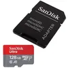 Image de SanDisk SanDisk Ultra - Carte mémoire flash (adaptateur microSDXC vers SD inclus(e)) - 128 Go - A1 / UHS-I U1 / Class10 - microSDXC UHS-I