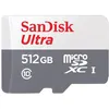 Image de SanDisk Ultra - Carte mÃ©moire flash (adaptateur microSDXC vers SD inclus(e)) - 512 Go - Class 10 - microSDXC UHS-I