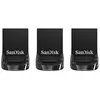 Image de SanDisk SanDisk Ultra Fit - Clé USB - 32 Go - USB 3.1 - noir (pack de 3)