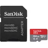 Image de Carte mémoire micro SDHC et SDXC SanDisk Ultra PLUS UHS-I Class 10 64 Go + Adaptateur SD