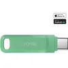 Image de SanDisk SanDisk Ultra Dual Drive Luxe - Clé USB - 256 Go - USB 3.2 Gen 1 / USB-C - vert absinthe