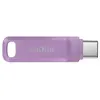 Image de SanDisk SanDisk Ultra Dual Drive Go - Clé USB - 64 Go - USB 3.2 Gen 1 / USB-C - mauve