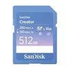 Image de Carte mémoire SD SanDisk Creator 512 Go Bleu