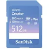 Image de SanDisk SanDisk Creator - Carte mémoire flash - 512 Go - Video Class V60 / UHS-II U3 / Class10 - SDXC UHS-II