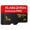 Image de SanDisk Extreme PRO - Carte mémoire flash (adaptateur SD inclus(e)) - 1 To - A2 / Video Class V30 / UHS-I U3 - microSDXC UHS-I