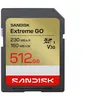 Image de SanDisk Extreme Go - Carte mémoire flash - 512 Go - Video Class V30 / UHS-I U3 - SDXC UHS-I