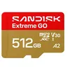 Image de SanDisk Extreme Go - Carte mémoire flash - 512 Go - A1 / Video Class V30 / UHS-I U3 - microSDXC UHS-I