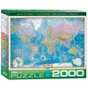 Image de EurographicsPuzzles - Carte du monde - puzzle - 2000 pièces