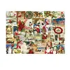 Image de Puzzle Eurographics - Cartes de Noël vintage, 1000 pièces