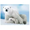 Image de Puzzle Eurographics - Ours polaire et bébé, 1000 pièces