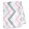 Image de ELEMENTS FOR KIDS Lange En Bambou - Chevron Rose