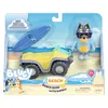 Image de Figurine Bluey Le Quad de Plage de Bluey