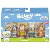 Image de Set de 4 figurines Bluey La famille en cuisine