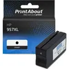 Image de PrintAbout huismerk Inktcartridge 957XL (L0R40AE) Zwart Hoge capaciteit Geschikt voor HP