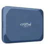 Image de Crucial X10 - SSD - chiffré - 1 To - externe (portable) - USB 3.2 Gen 2x2 (USB-C connecteur) - AES 256 bits - bleu mat