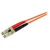 Image de StarTech.com 2m Fiber Optic Cable - Multimode Duplex 62.5/125 LSZH - LC/ST - câble de réseau - 2 m