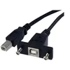 Image de StarTech.com 1 ft Panel Mount USB Cable B to B - F/M - câble USB - 30 cm
