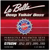 Image de Labella 0760m - Jeu De Cordes Basse Électrique Deep Talkin' Bass Flats 1954 - 52-110