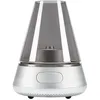 Image de Enceinte bluetooth sans fil rechargeable avec porte bougie silver Kooduu nordiclightpros